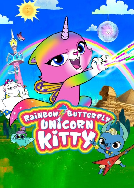Rainbow Butterfly Unicorn Kitty