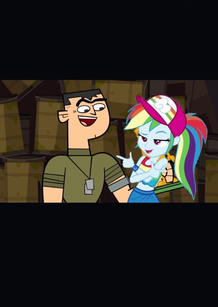 Rainbow Dash and Brick (Total Drama)