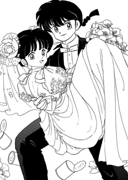 Ranma and Akane photo