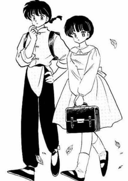 Ranma and Akane photo