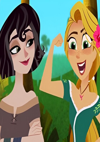 Rapunzel and Cassandra photo