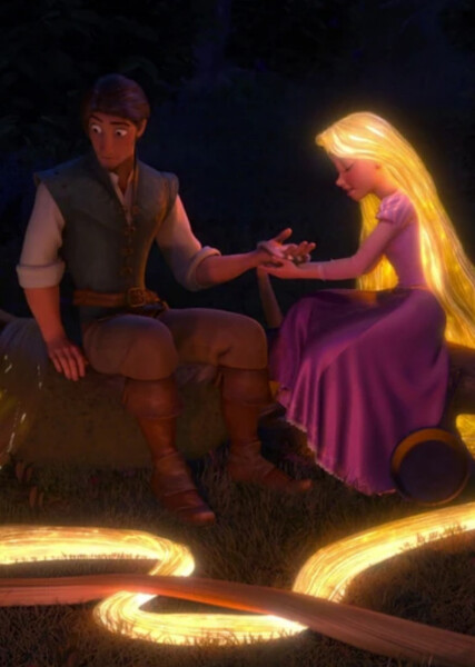 Rapunzel and Flynn Rider photo
