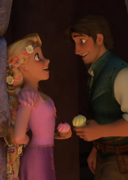 Rapunzel and Flynn Rider photo
