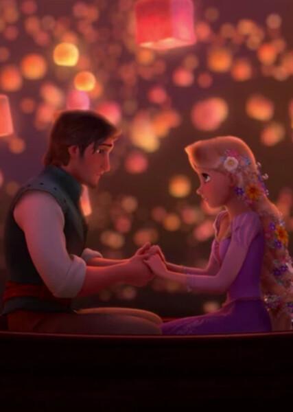 Rapunzel and Flynn Rider photo