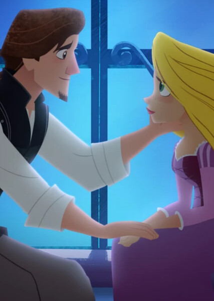 Rapunzel and Flynn Rider photo