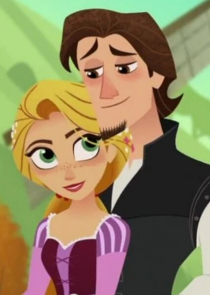Rapunzel and Flynn Rider photo