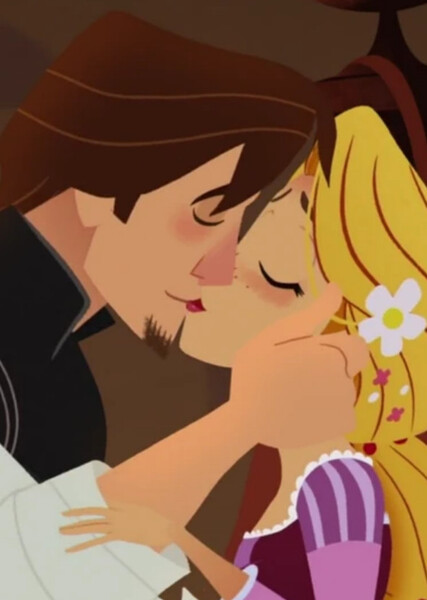 Rapunzel and Flynn Rider photo