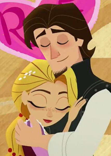 Rapunzel and Flynn Rider photo