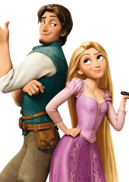 Rapunzel and Flynn Rider photo