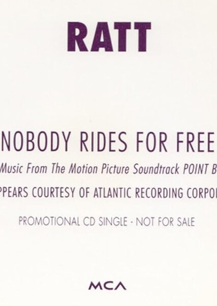 Ratt-Nobody Rides For Free photo