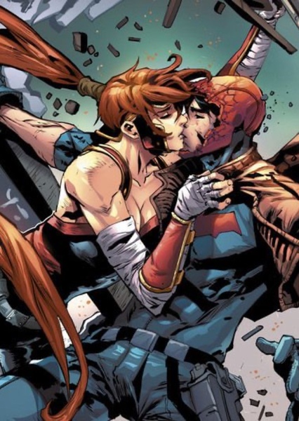 Red Hood and Artemis photo