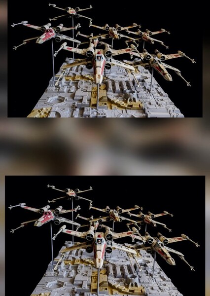 Red X Wing Squadrons/Red Group X Wing Squadrons as Ships Included in Rogue One: A Star Wars and Fairy Tail Story (live action)