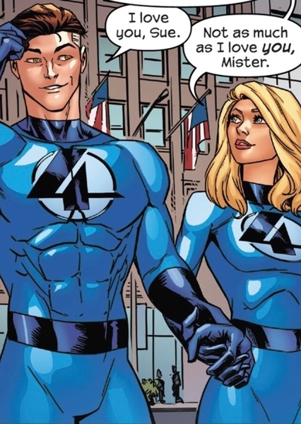 Reed Richards and Susan Storm