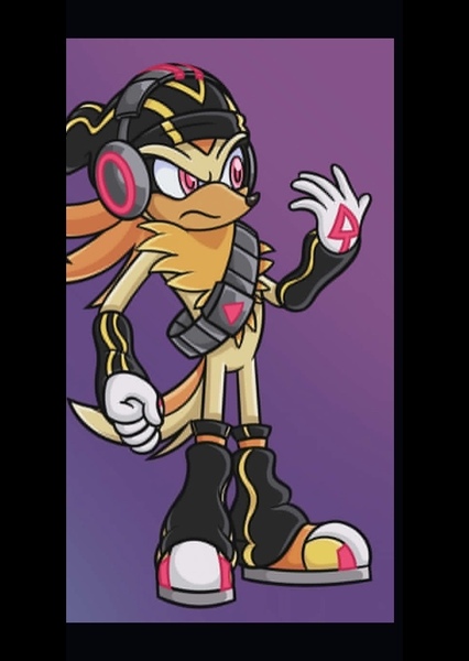 Remix the Mink (silver the hedgehog’s father/Sonic custom)