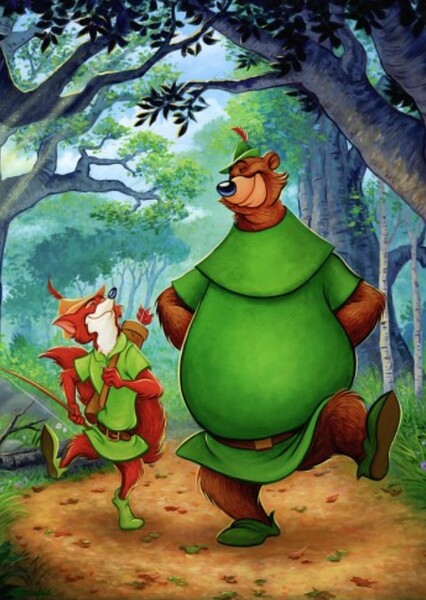 Robin Hood and Little John