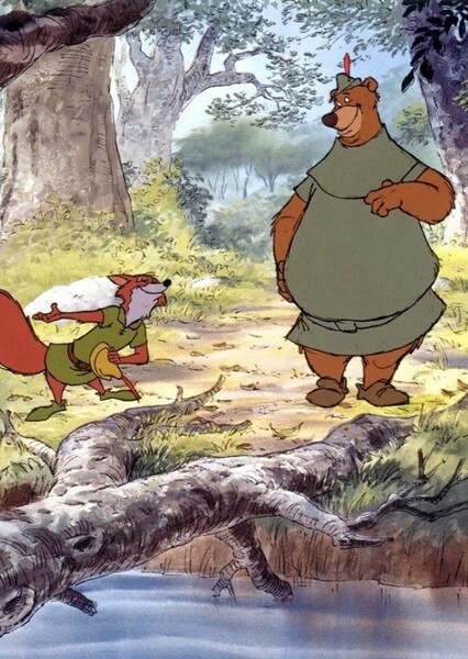 Robin Hood and Little John photo