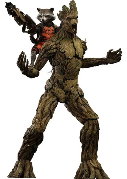 Rocket and Groot photo