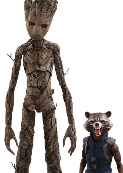 Rocket and Groot photo