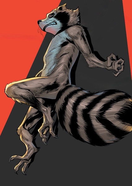 Rocket Raccoon (Grounded/Naked) photo
