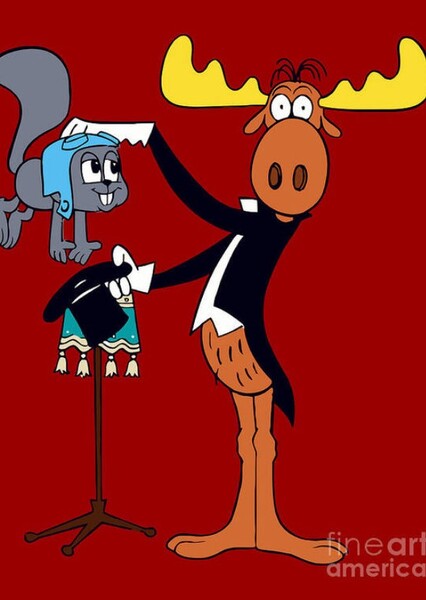 Rocky and Bullwinkle photo