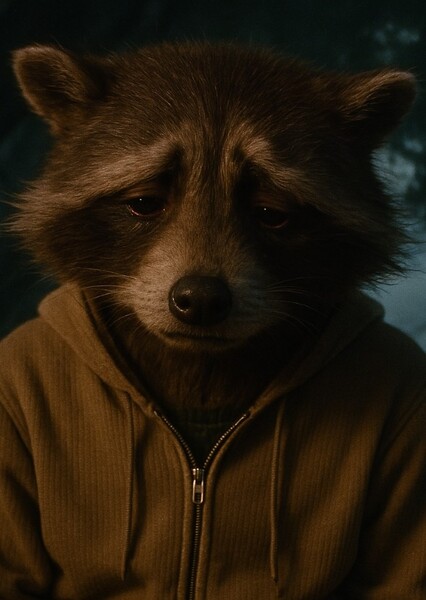 Roger the Raccoon (Jacob Samra's Hotel)