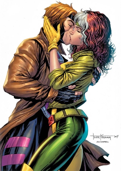 Rogue and Gambit photo