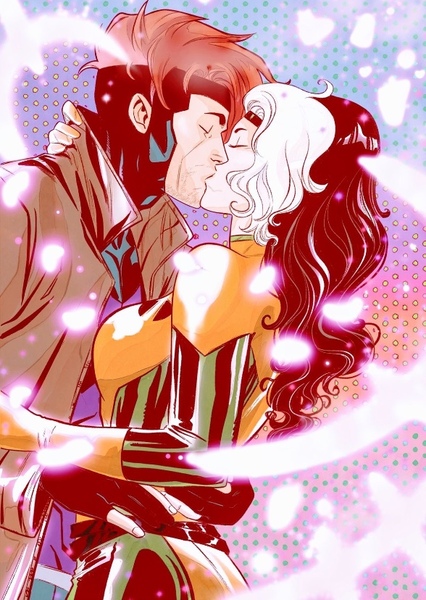 Rogue and Gambit photo