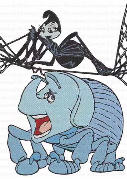 Rosie and Dim (A Bug's Life)
