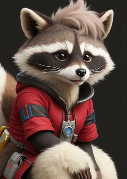 Rosie The Raccoon photo