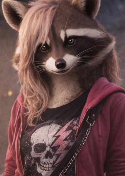 Rosie the Raccoon photo