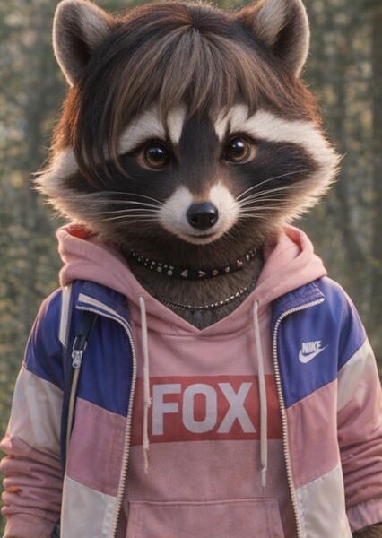 Rosie the Raccoon photo