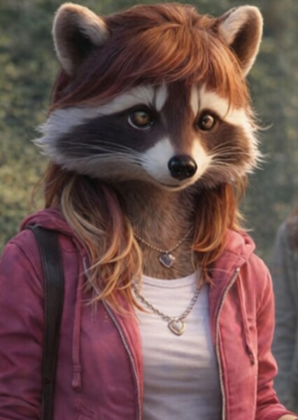 Rosie the Raccoon photo