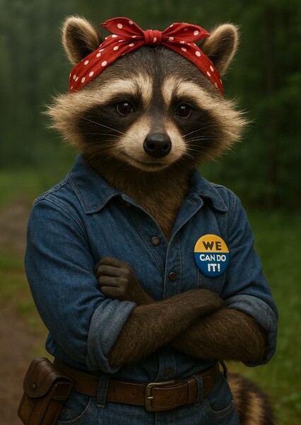 Rosie the Raccoon (Kim Basinger) photo
