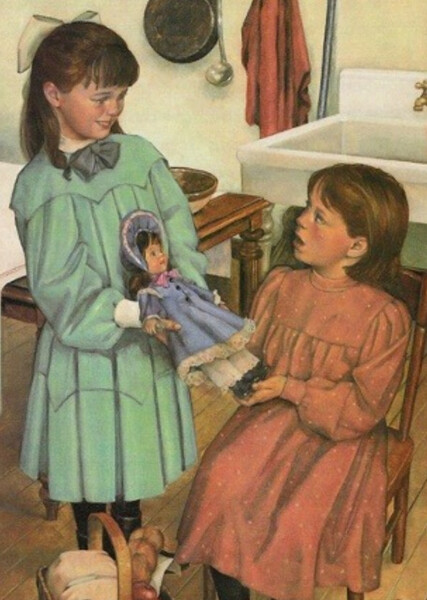 Samantha Parkington and Nellie O'Malley photo
