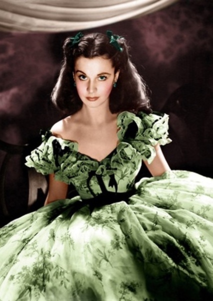 Green dress