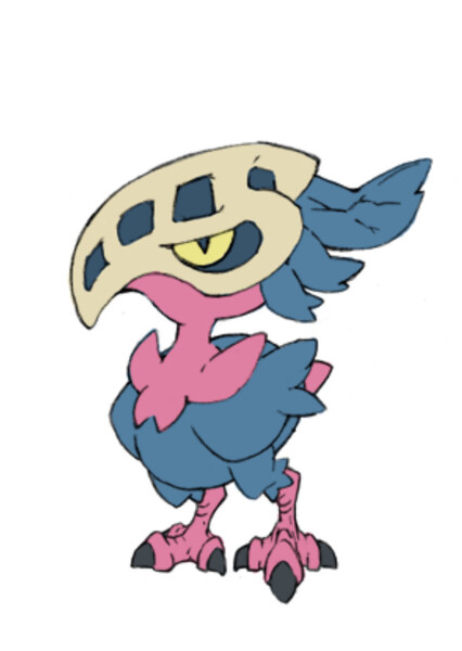 Scrapped Cassowary Pokemon