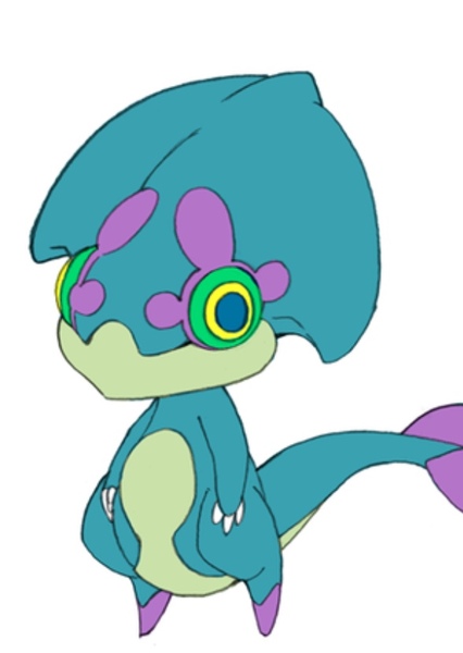 Scrapped Chameleon Pokémon photo