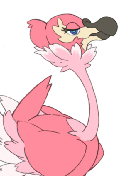 Scrapped Flamingo Pokémon