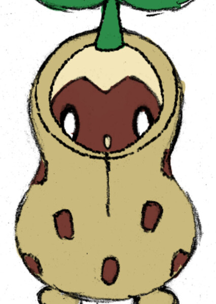 Scrapped Peanut Pokémon