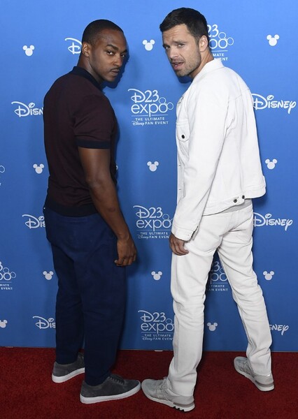 Sebastian Stan and Anthony Mackie