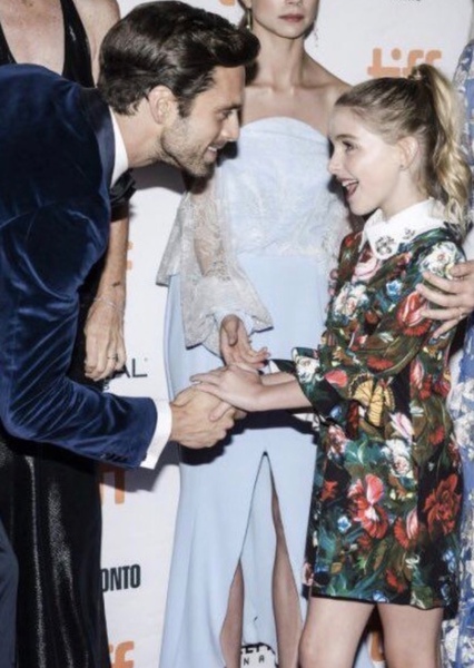 Sebastian Stan and McKenna Grace photo