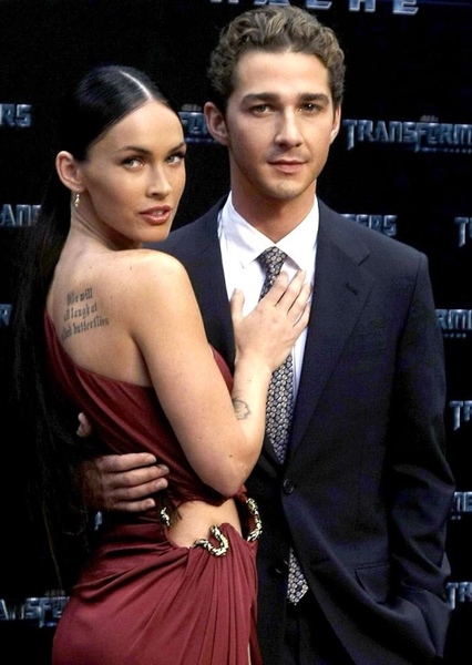 Shia LaBeouf and Megan Fox photo