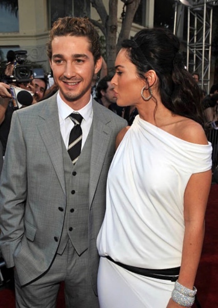 Shia LaBeouf and Megan Fox photo