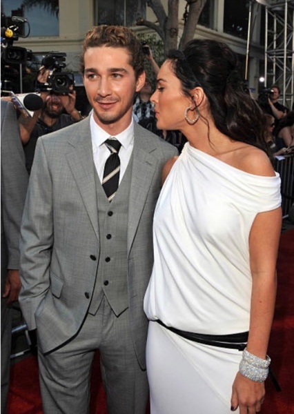 Shia LaBeouf and Megan Fox photo