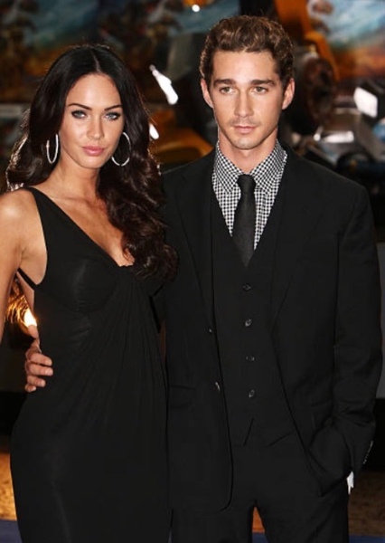 Shia LaBeouf and Megan Fox photo