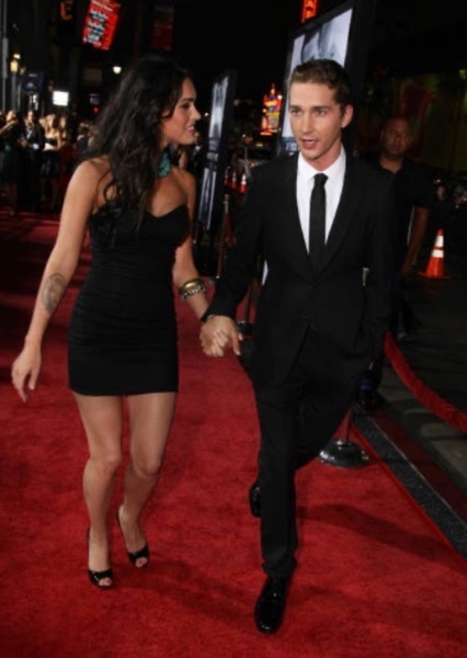 Shia LaBeouf and Megan Fox photo