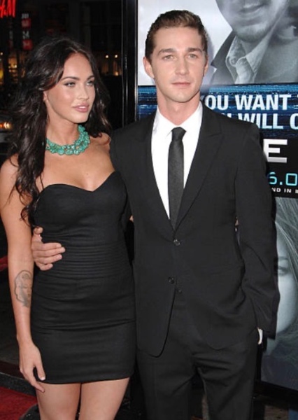 Shia LaBeouf and Megan Fox photo