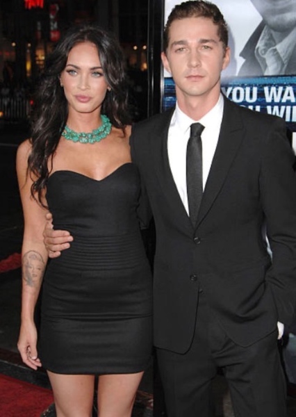 Shia LaBeouf and Megan Fox photo