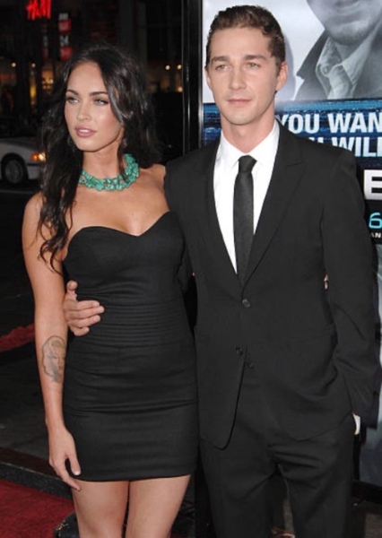 Shia LaBeouf and Megan Fox photo
