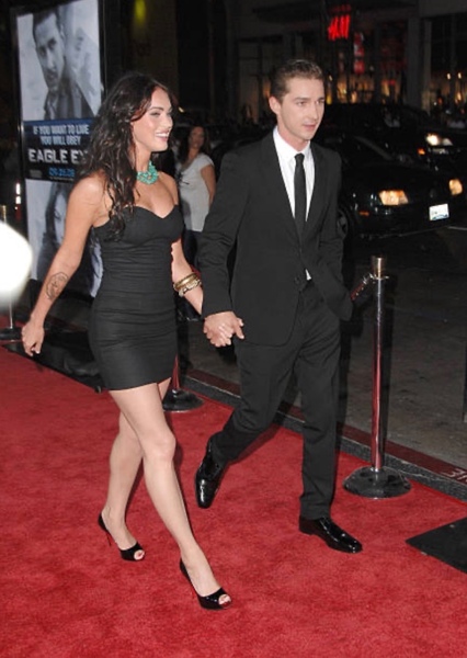 Shia LaBeouf and Megan Fox photo